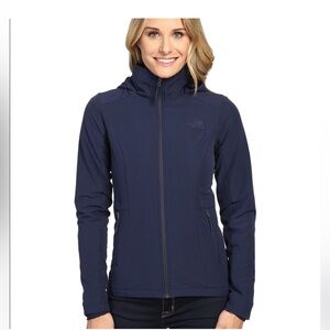 North Face Navy Women’s Shelbe Raschel Hoodie size Small (4-6)